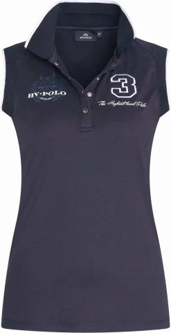 HV Polo Ärmelloses Tech-Polo Shirt HVPFavouritas, Navy, L