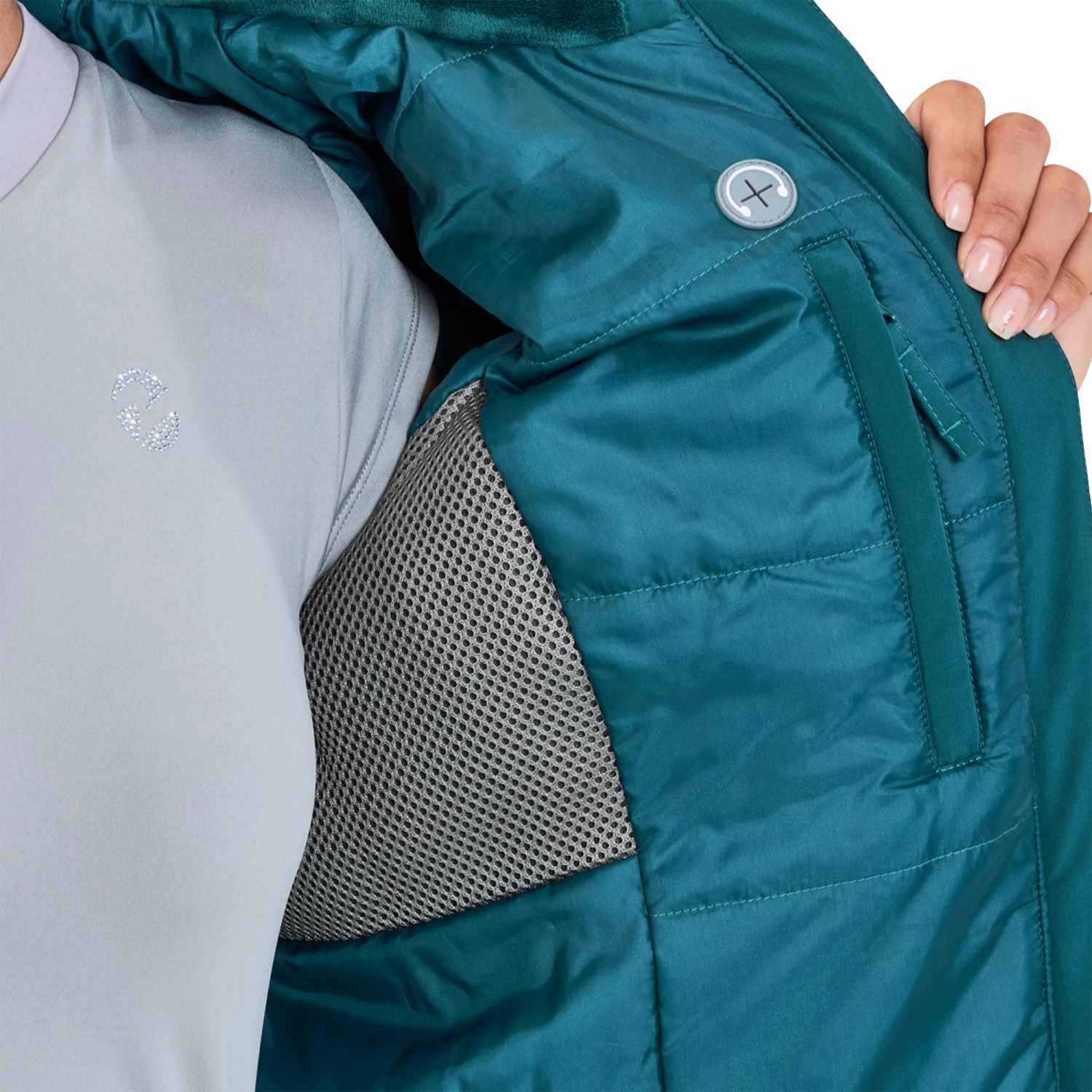 BUSSE Jacke BRENLEY Plus, Teal Green, S – Bild 6