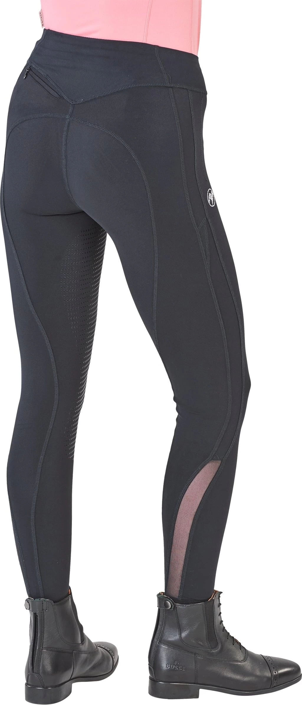 BUSSE Reitleggings AIRY II Schwarz, 34 – Bild 6