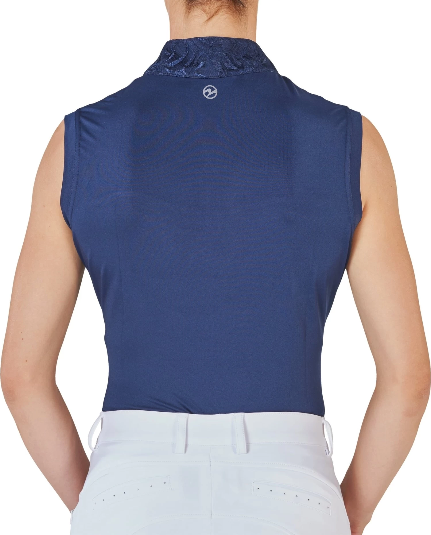 BUSSE Turnier-Shirt AMADORA, ärmellos, Navy, S – Bild 2