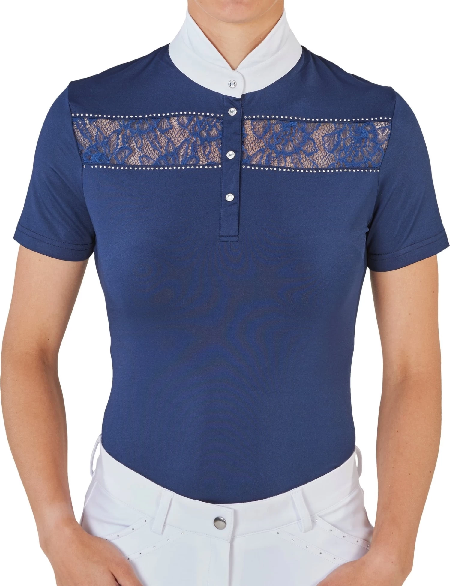 BUSSE Turnier-Shirt AMORA, Navy, S