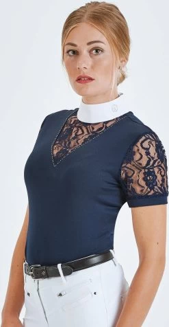 BUSSE Turnier-Shirt RAVENNA Navy, XS