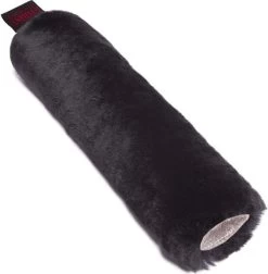 Christ Lammfell Nasenriemenschoner, Schwarz