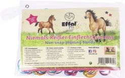 Effol Kids Niemals-Reißer-Einflechtgummis, 400 Stück