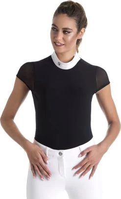 EGO7 Turniershirt ''RITA'' Kurzarm Navy, ITA-44/EU-40