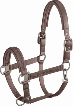 ESKADRON Halfter MATTGLOSS JEWEL DOUBLEPIN, Deep Taupe, V