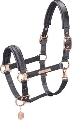 ESKADRON Halfter SATIN JEWEL DOUBLE PIN, Basalt Grey, WE