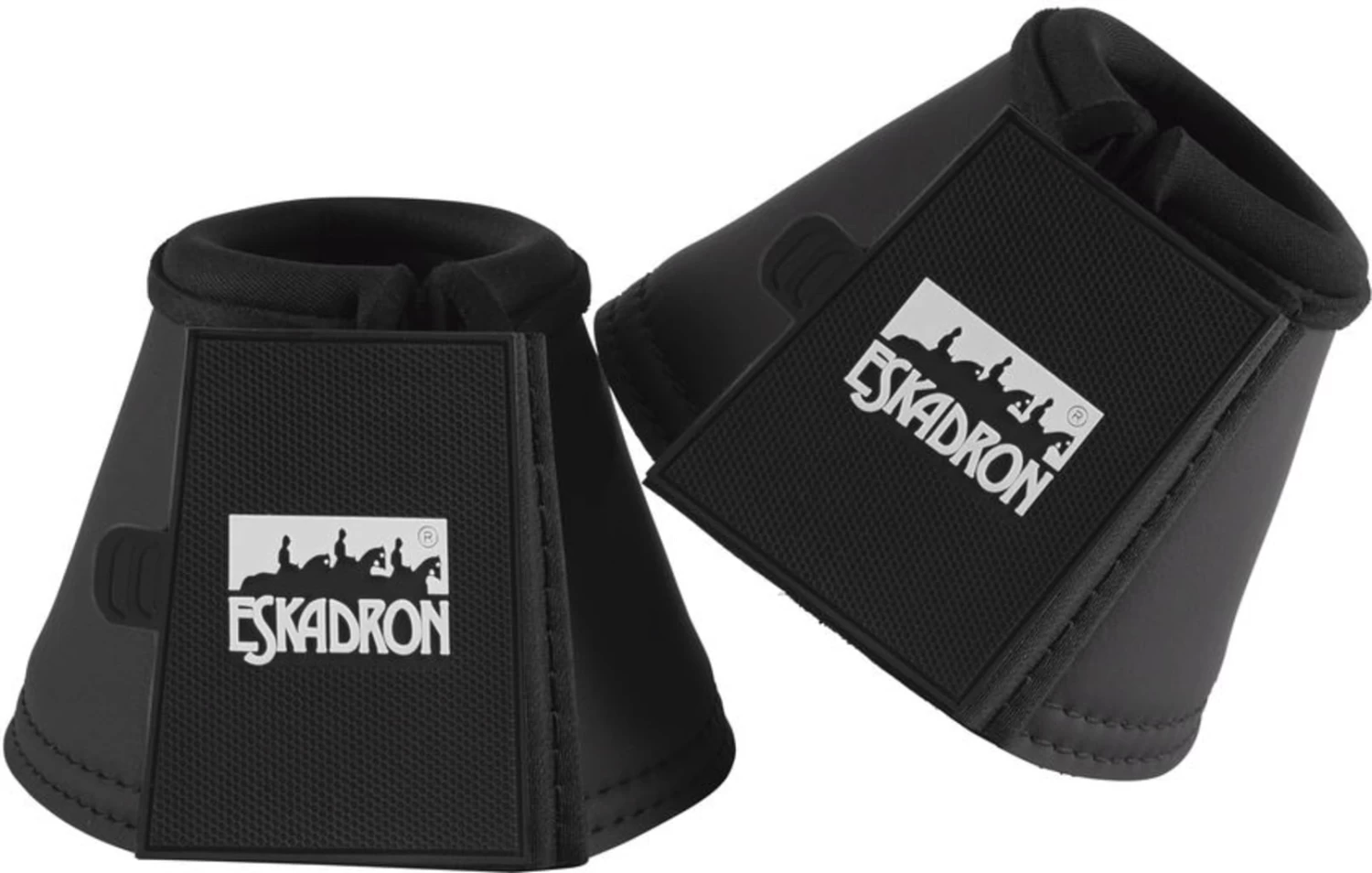 ESKADRON Hufglocken "Allround" Schwarz BASIC, XL (1 Paar)