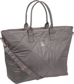 ESKADRON Tasche GLOSSY SHOPPER, Earl Grey