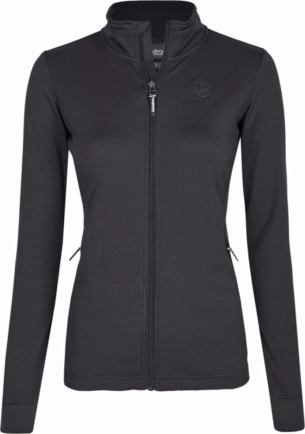 ESKADRON Zip-Shirt NICKY AIR REFLEXX, Deepgrey, L