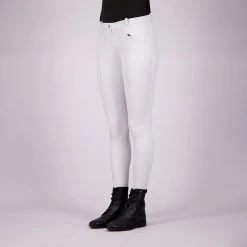 Euro-star Kinder Reithose FullGrip ERJoy, White, 140