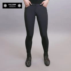 Euro-star Reithose "ES Fame Fashion FG" Schwarz, 38