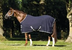 Horseware Ireland Stalldecke Amigo "navy/silver", 145 Cm