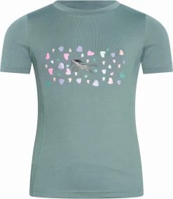 Imperial Riding Kids-Shirt IRHStormy, Dark Sage, 128