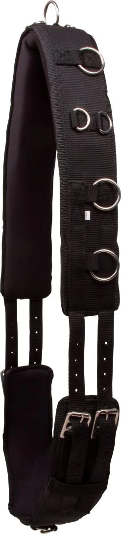 Imperial Riding Longiergurt IRHDeluxe Schwarz, Full