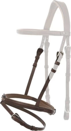 Kavalkade Islandtrense "Aradis" Englisches Reithalfter Gull Braun/gold, S