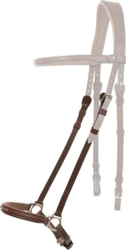 Kavalkade Islandtrense "Aradis" Hannoversches Reithalfter Gull Braun/gold, S