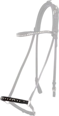 Kavalkade Islandtrense "Kjartan" Nasenstück Glansandi Für Hannoversches Reithalfter, S