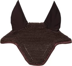 Kentucky Horsewear Fliegenohren "Wellington" Glitzerband, Braun