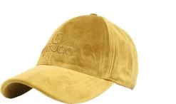 Kentucky Horsewear Kappe "Velvet", Senfgelb