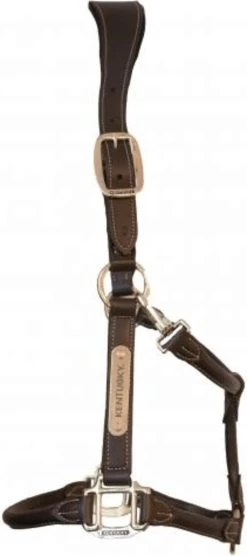 Kentucky Horsewear Lederhalfter "Anatomic", Braun