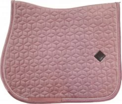 Kentucky Horsewear Spring-Schabracke "Velvet", Alt Rosa