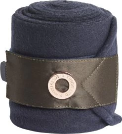 Kingsland Fleece-Bandagen "KLSilvia" 4er-Pack, Navy