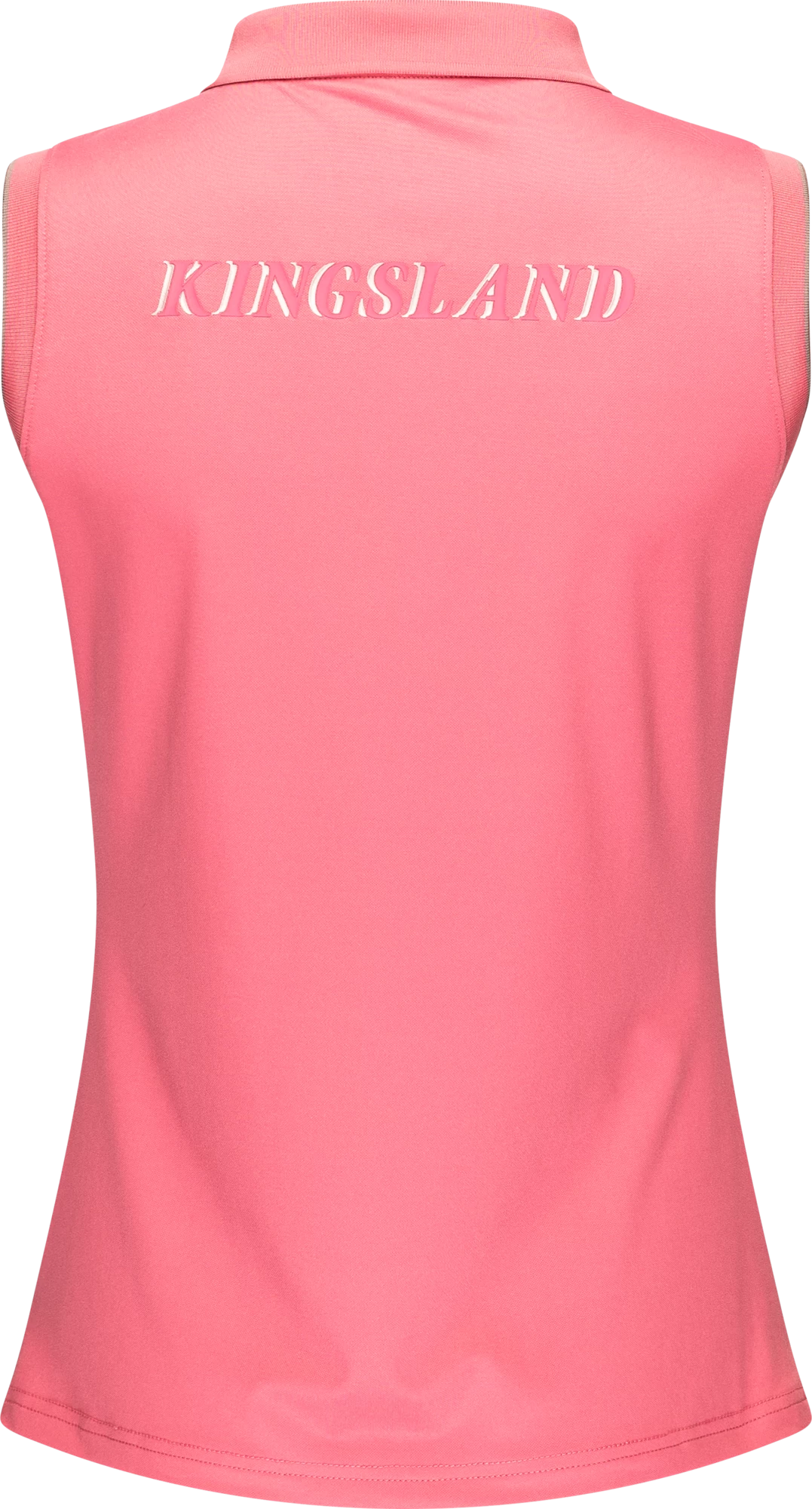 Kingsland Mirco-Pique Tec-Shirt "KLcaelina", Pink Chateau Rose, L – Bild 2