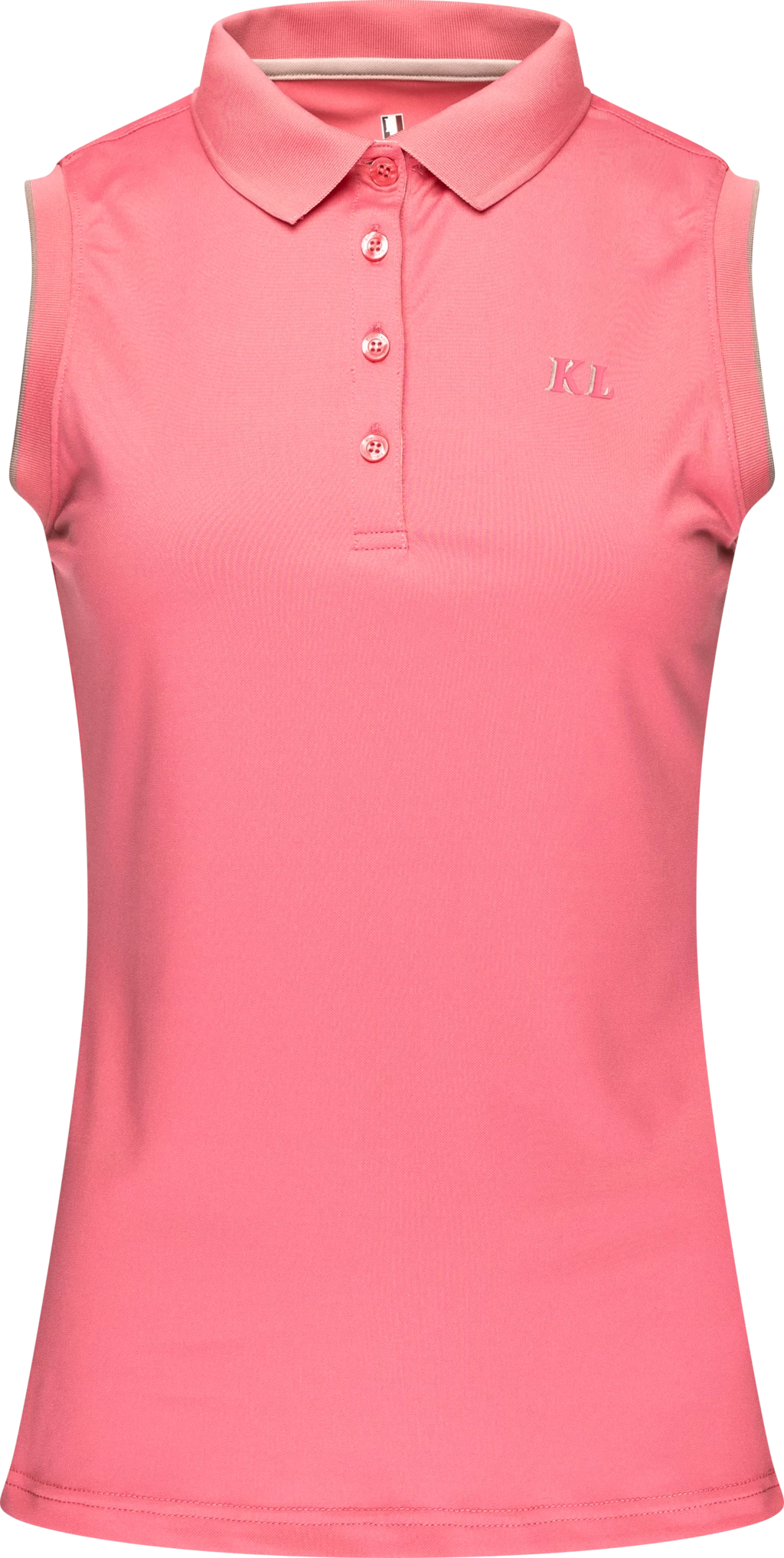 Kingsland Mirco-Pique Tec-Shirt "KLcaelina", Pink Chateau Rose, L