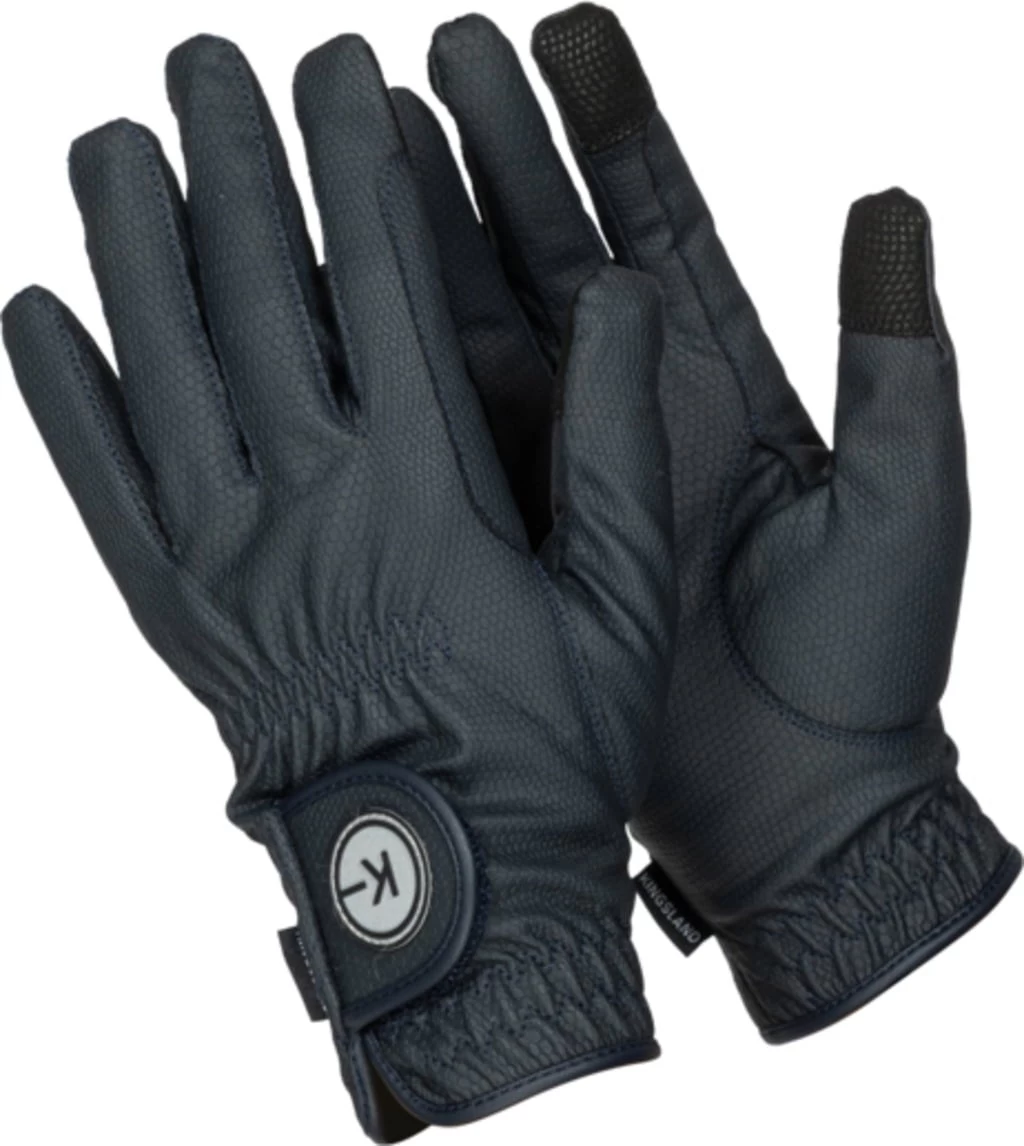 Kingsland Winter-Reithandschuhe 'KLgigi', Navy, XS (1 Paar)