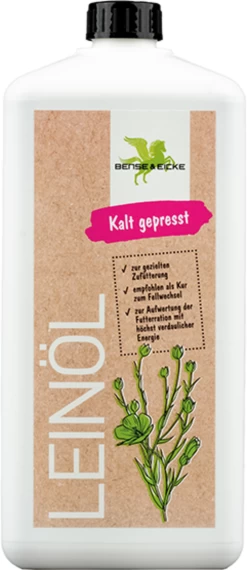 Bense & Eicke Leinöl Kalt Gepresst, 1.000 Ml