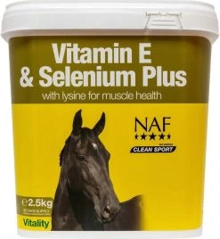 NAF Vitamin E & Selenium Plus Pulver, 2,50 Kg