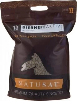 NATUSAT Bierhefe-Aktiv-Pellets Mit Kieselgur, 8 Kg