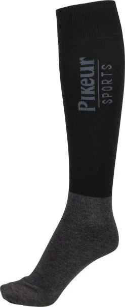 PIKEUR Kniestrümpfe Tube Black, 35-37