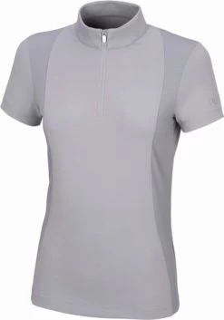 PIKEUR Zip-Shirt Stones BRINJA, Moongrey, 38