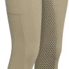 HV Polo Reitleggings FullGrip HVPClassic, Oil Green, 40