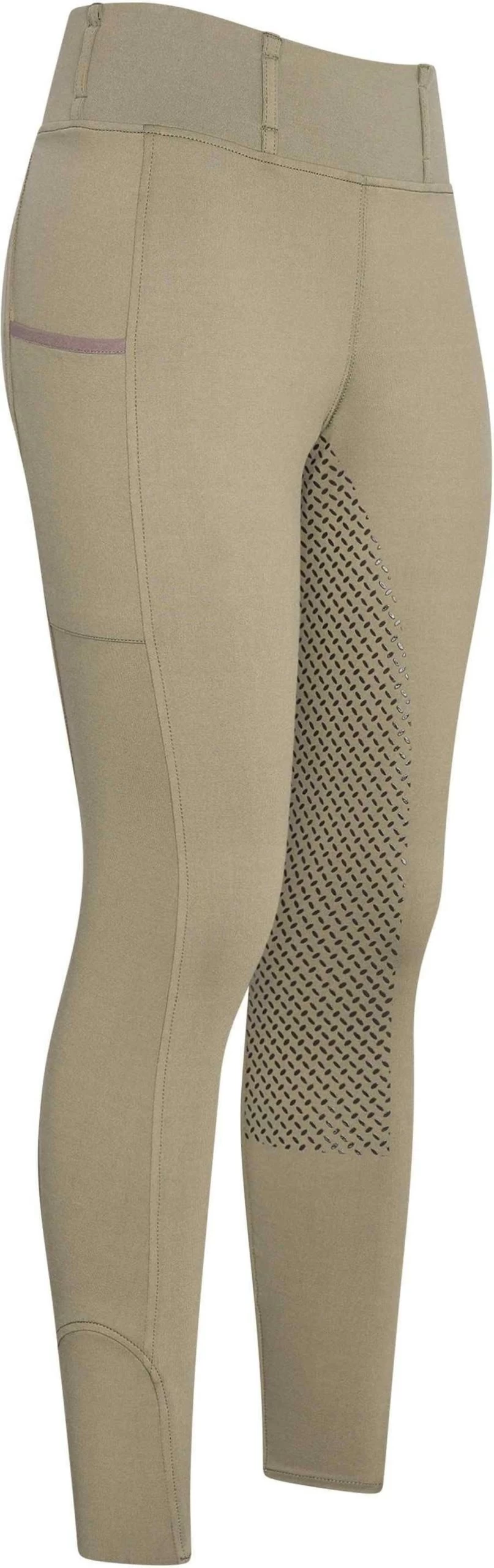 HV Polo Reitleggings FullGrip HVPClassic, Oil Green, 40