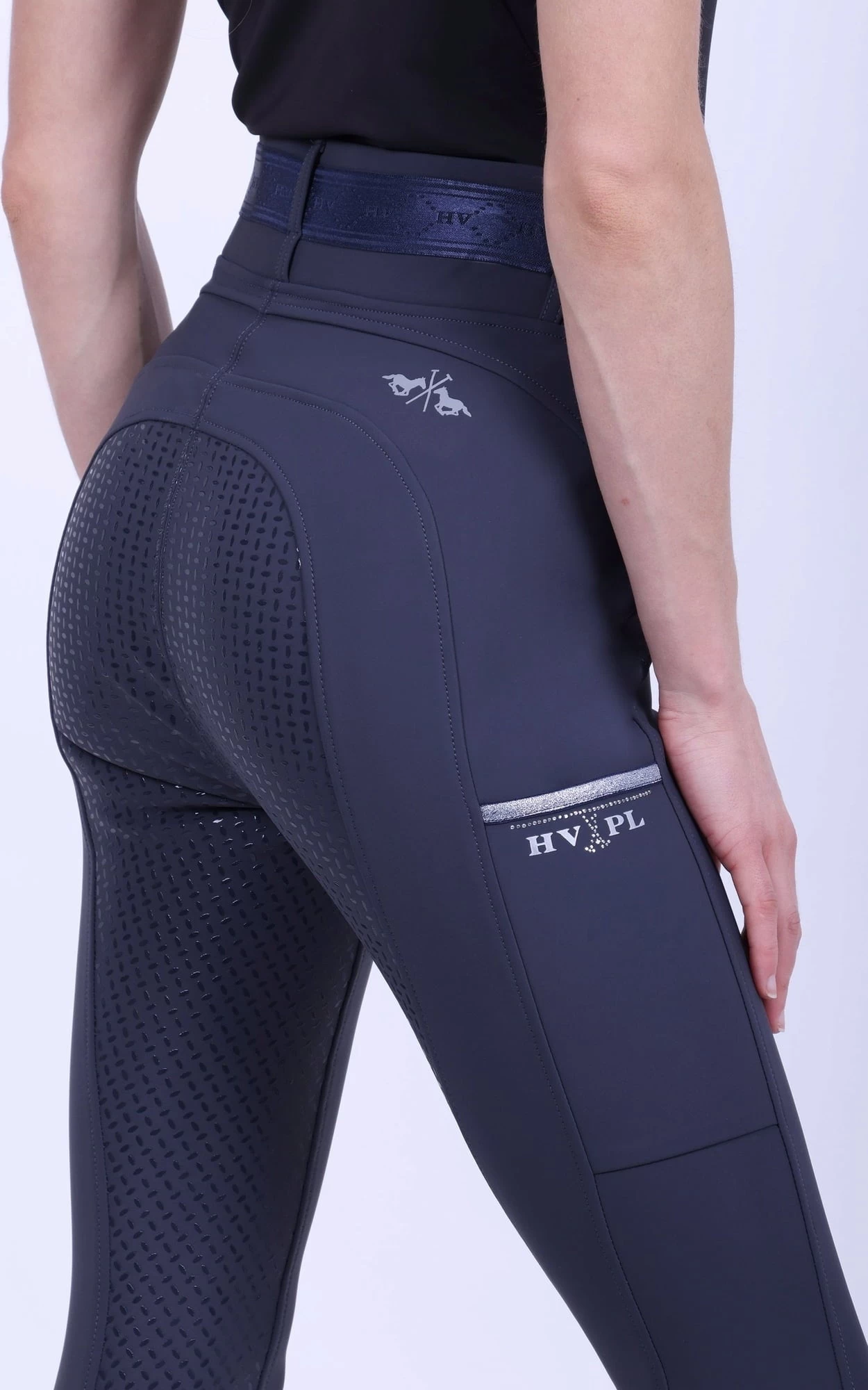 HV Polo Reitleggings "HVPClarissa" FullGrip, Navy, 42 – Bild 5