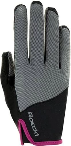 Roeckl Damen-Reithandschuh "Lynn" Anthrazit, 7,5 (1 Paar)