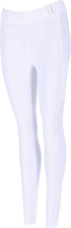 Schockemöhle Sports Reitleggings 'New Pocket Riding Tights Style' Vollbesatz, Optical White, 38
