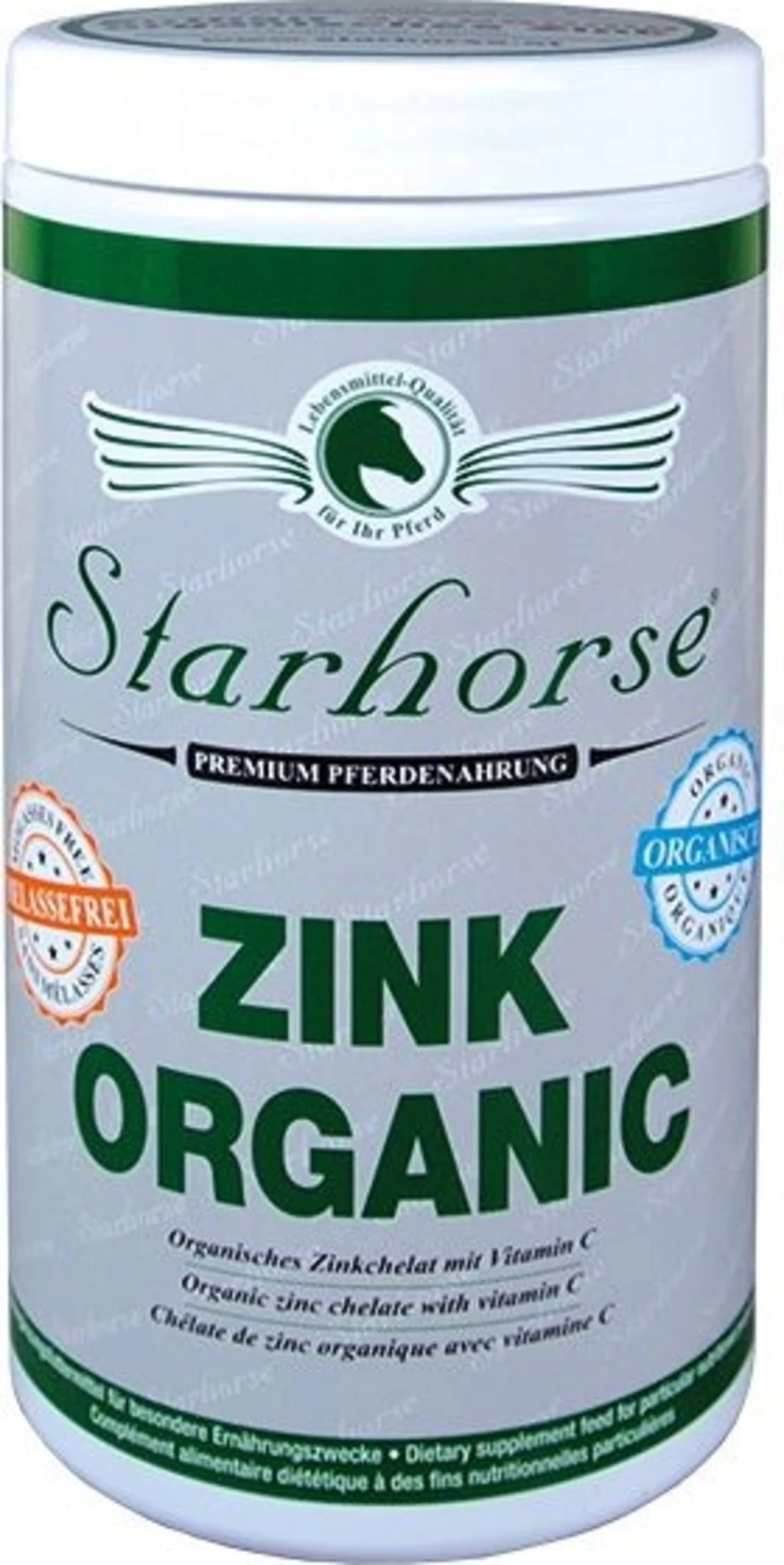 Starhorse Zink Organic, 900 G