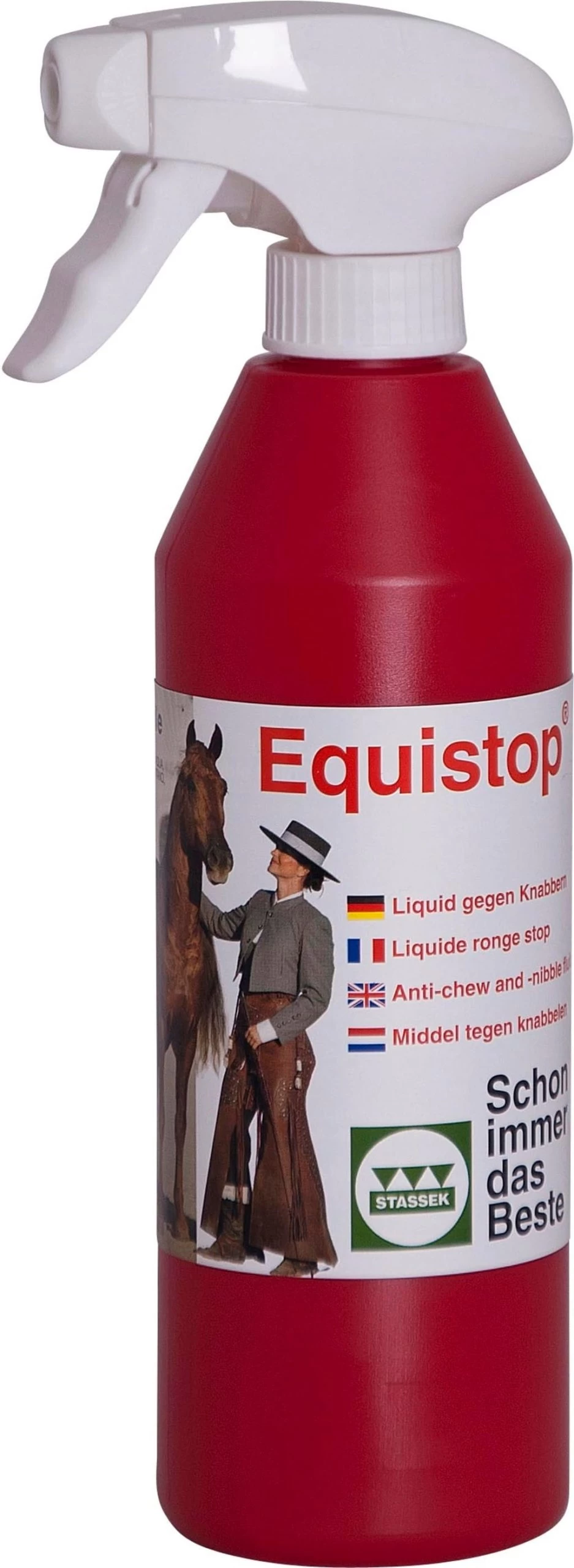 Stassek EQUISTOP Liquid Gegen Knabbern, 450 Ml