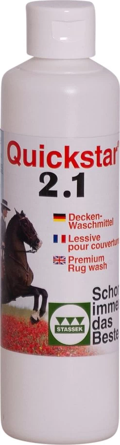 Stassek QUICKSTAR 2.1 Pflegewaschmittel, 250 Ml