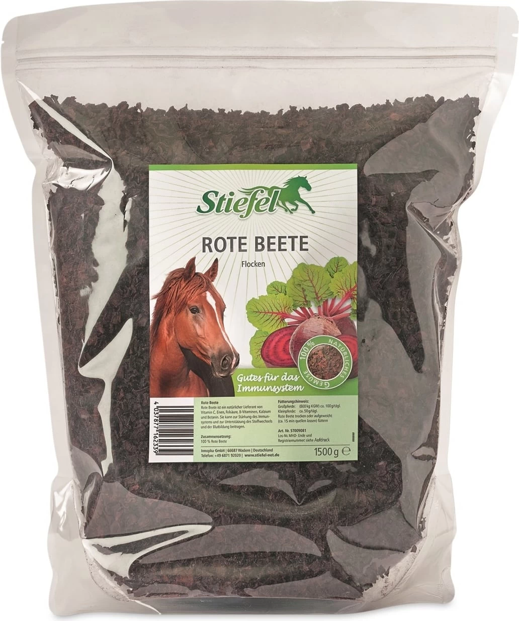 Stiefel Rote Beete Flocken, 3 Kg
