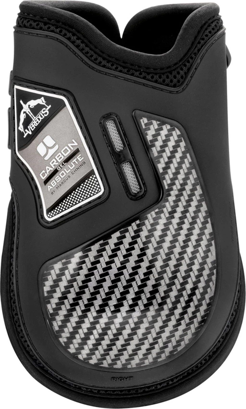 VEREDUS Carbon Gel Absolute Hinterbein-Gamaschen, Schwarz, L (1 Paar)